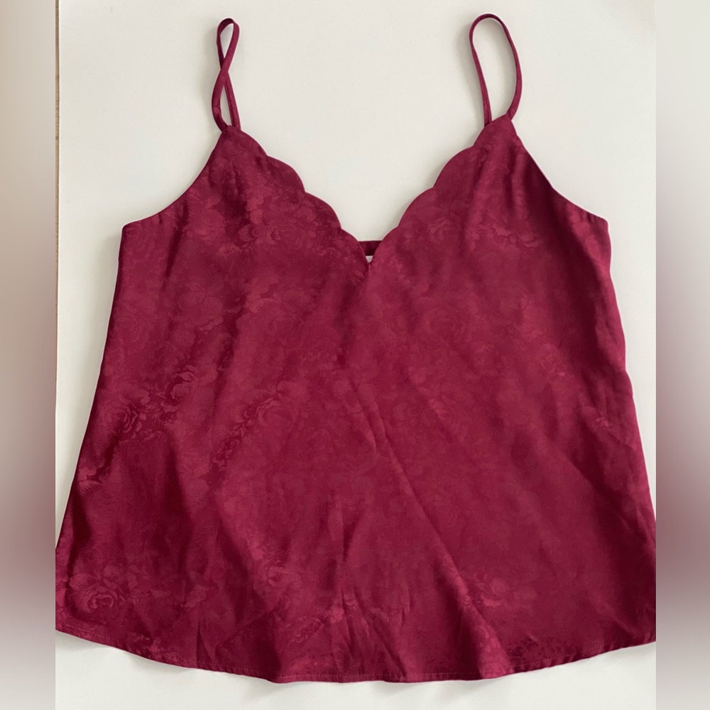 Maroon Socialite Tank